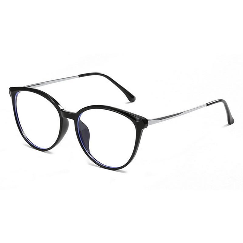 

Artistic Business Semi-Rickity Frame Glasses Fashionable Cat-Eye Style Near-Sighted -0.5 -0.75 -1.0 -1.5 -2.0 To -6.0 Myopia -6.0
