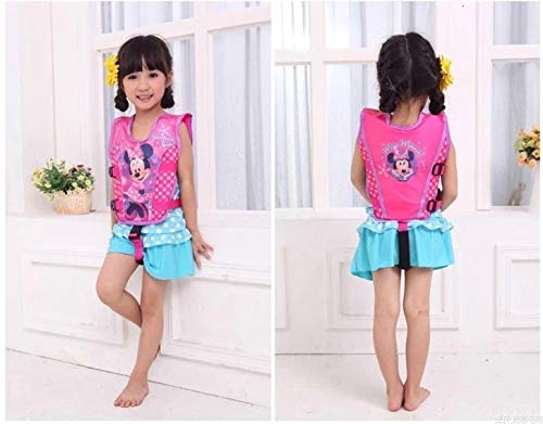 Kanon Children's Life Jacket, Swim Vest for Toddlers, Girls' Swimsuit, Water Sports, Buoyancy Vest with Adjustable Strap, Life Jacket for Pools, Beach