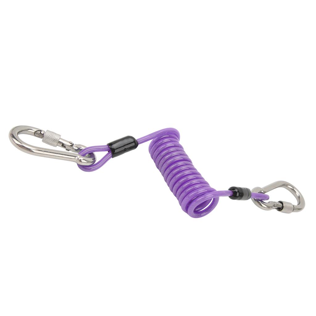 Scuba Tauchen Lanyard 304 Edelstahl Reusable Mit Schnalle Unterwasser Kamera Anti Verloren Seil für