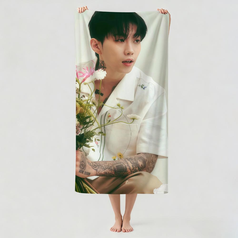 American rapper J-Jay P-Park Towel Drying Bath Towel Applicable To Light Swimming Camping Yoga Beach Out