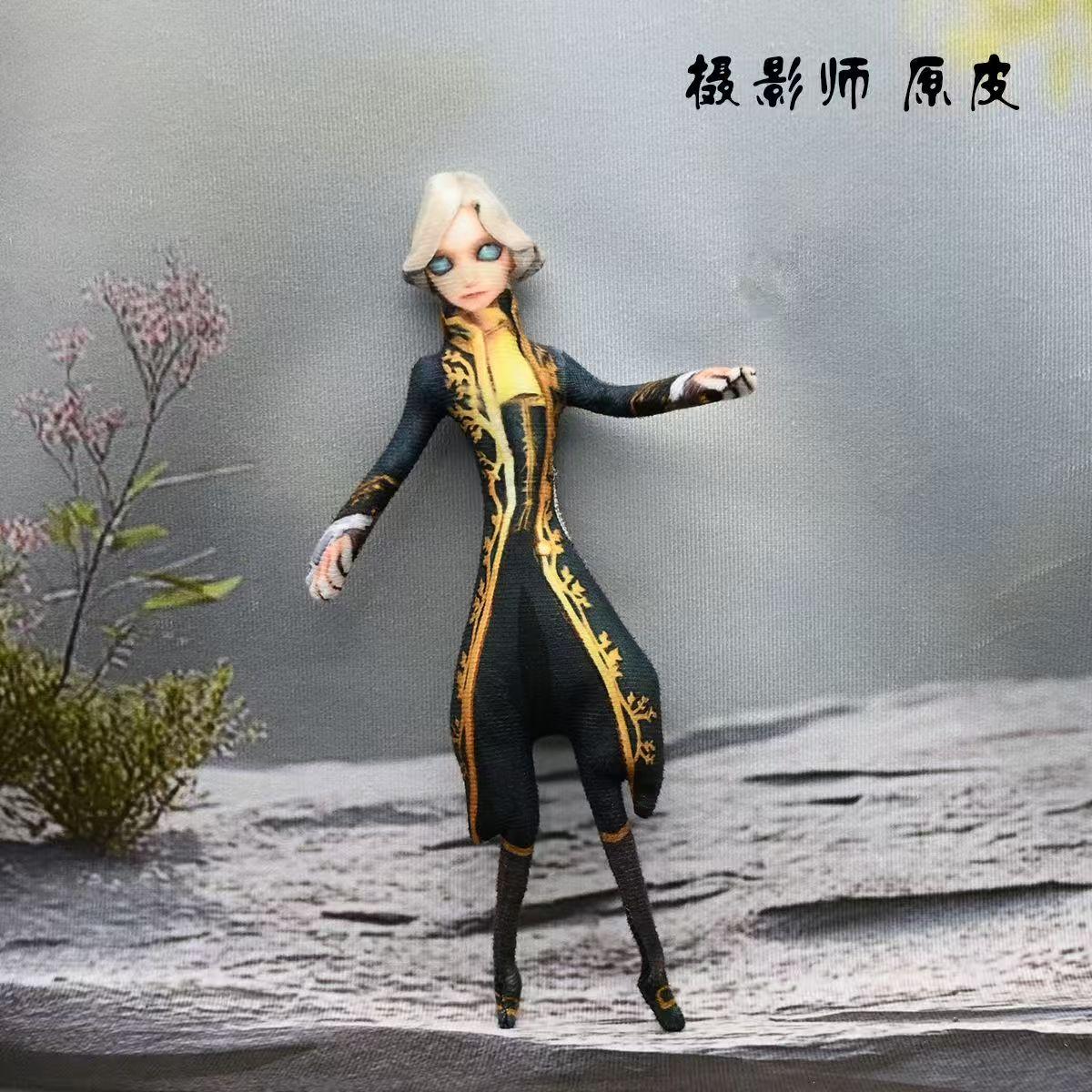 Identity V Spel Joseph Desaulnier Anime Cosplay Pluche Pop Handgemaakt Buigbaar Draad Skelet Gevulde Figuur Cadeau 28cm