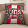 G-GUESS-S Pillowcase Toon Gift Cushion Cover Bedroom Home Sofa Chair Seat Decor Pillow Case