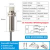 ZHICAN IP67 waterproof M12 high sensitivity long distance inductive proximity switch sensor three wire metal detection sensor