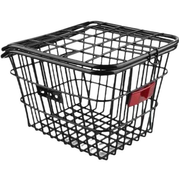 Large Capacity Mountain Bike Front and Rear Cargo Baskets with Accessories