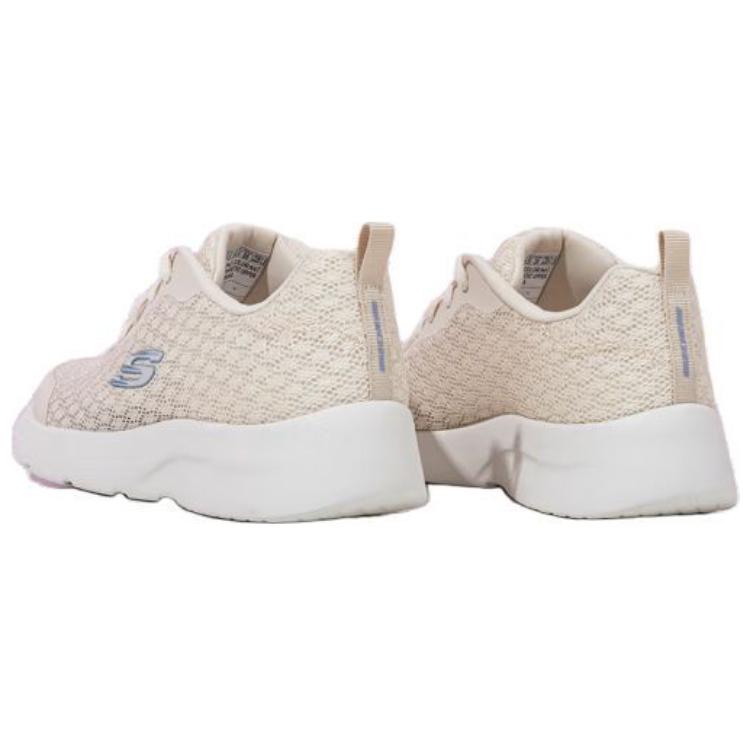 Skechers Dynamight 2.0 Versatile Comfortable Fabric Shock Absorbing Durable Breathable Low Top Running Shoes Women Sneaker Beige 149542-NAT