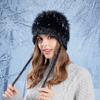 Autumn Winter Plush Pullover Hat Women Wool Hat Coldproof Warm Knitted Hat