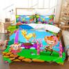 Candy Crush Saga Game Duvet Cover Pillowcase Bedding Set Adult Boys Girls Bedroom Decoration Birthday Gift Single Double Size
