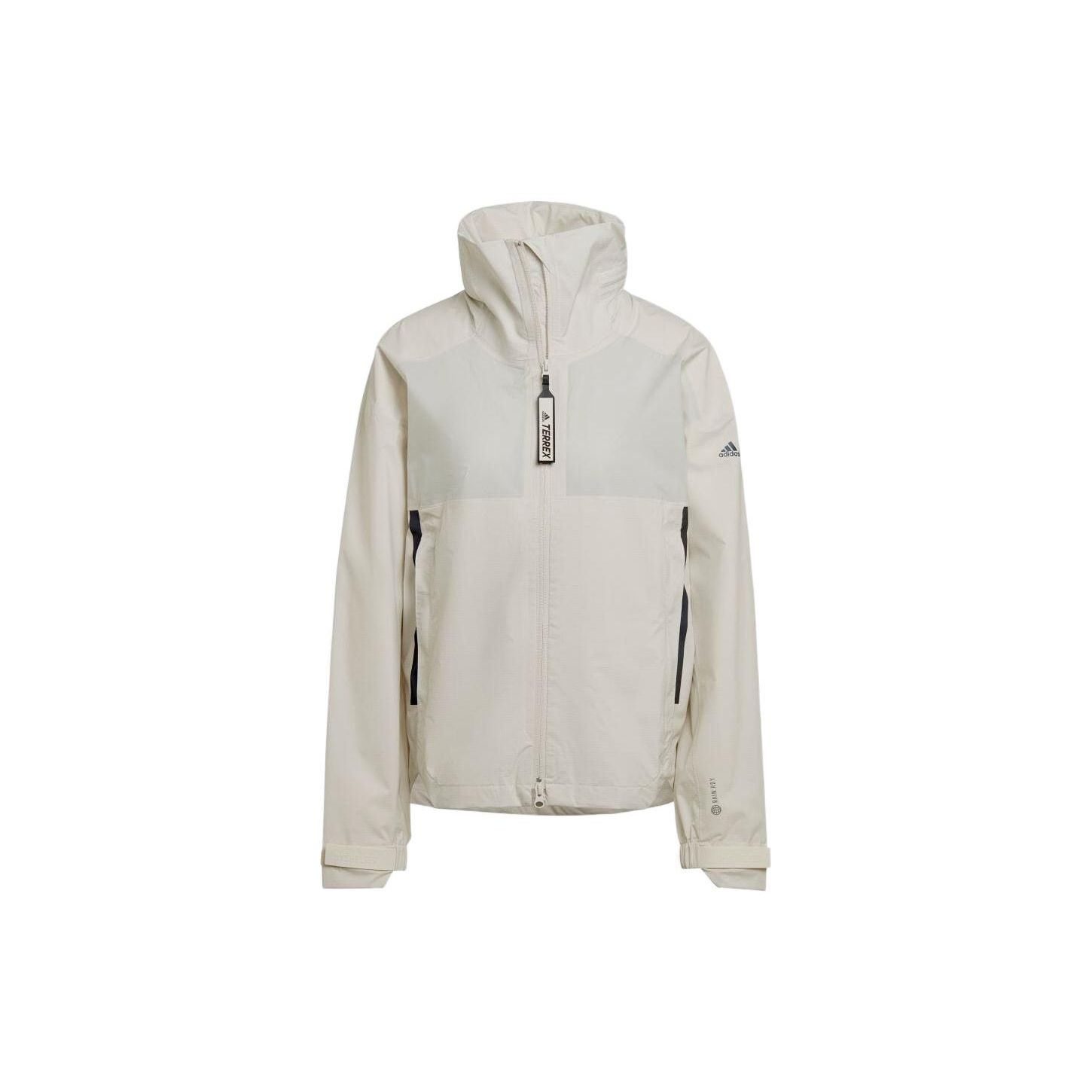 Adidas Myshelter Stand Collar Zip-Up Jacket, Unisex Solid Logo Printed Long Sleeve Outerwear Aluminum HC6269 L