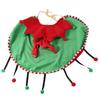 Soft Dog Christmas Cape Adjustable Pet Santa Costume Pet Clothes Pet Costume Scarf  Cat