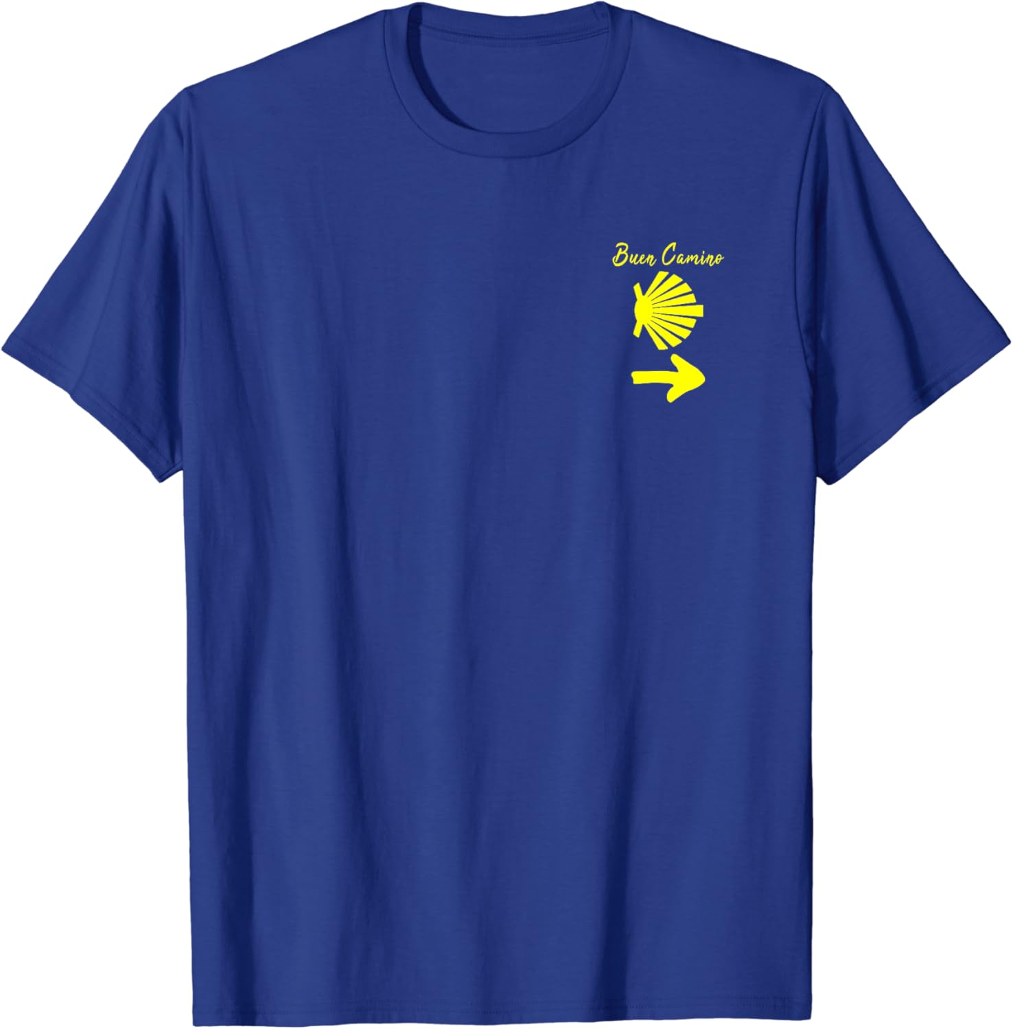 Buen Camino de Santiago de Compostela St James Way TShirt Short Sleeve Casual 100 Cotton Shirt S