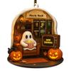 Cute Simulated Character Pendants, Fall Flowers And Halloween Pumpkins, Decorations, Gifts For Décor Lovers