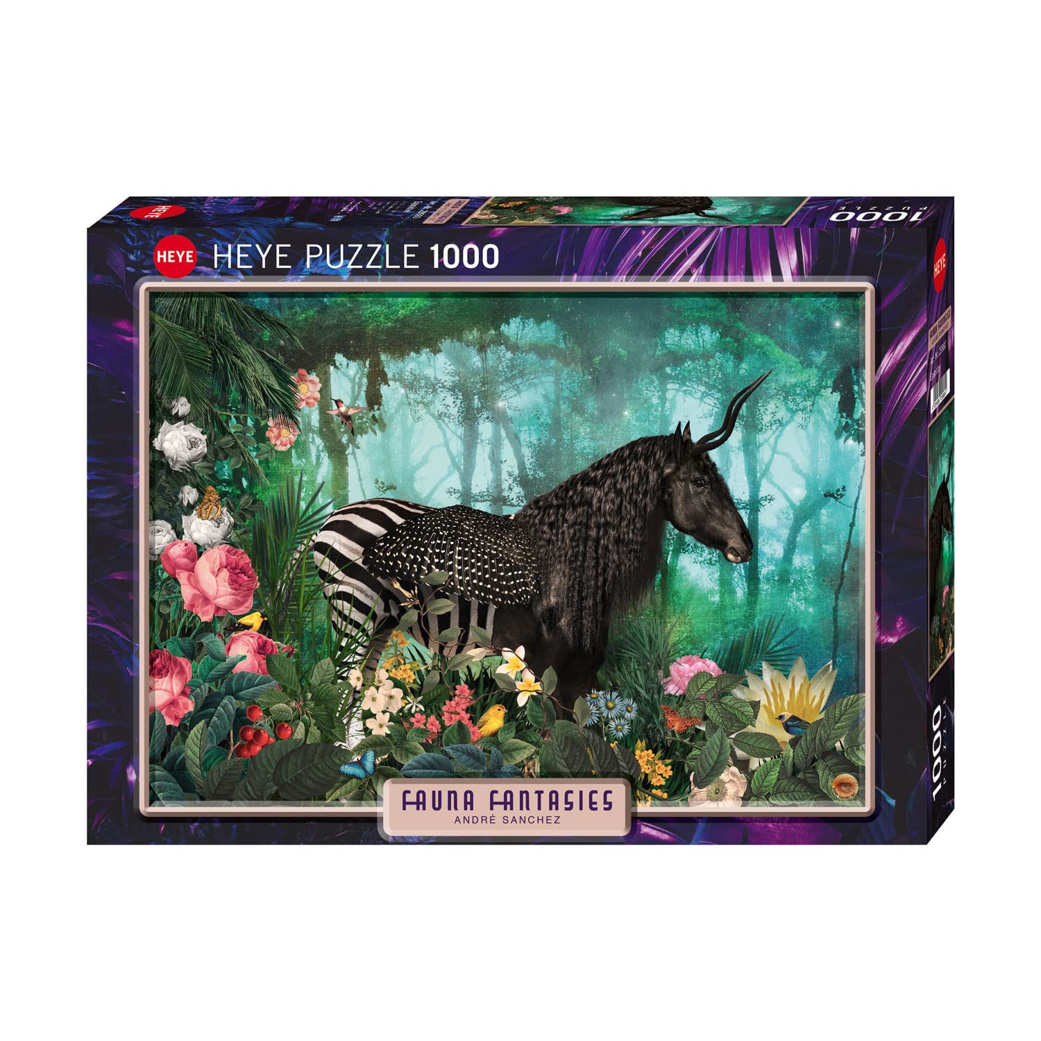 

1000-piece HEYE Puzzle by André Sanches: Equpidae, 50 x 70 cm, 29980