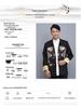 Men's Embroidered Dragon Stand Collar Long Sleeve Tang Suit Jacket, Retro Style, S-XXXL (2021 Edition).