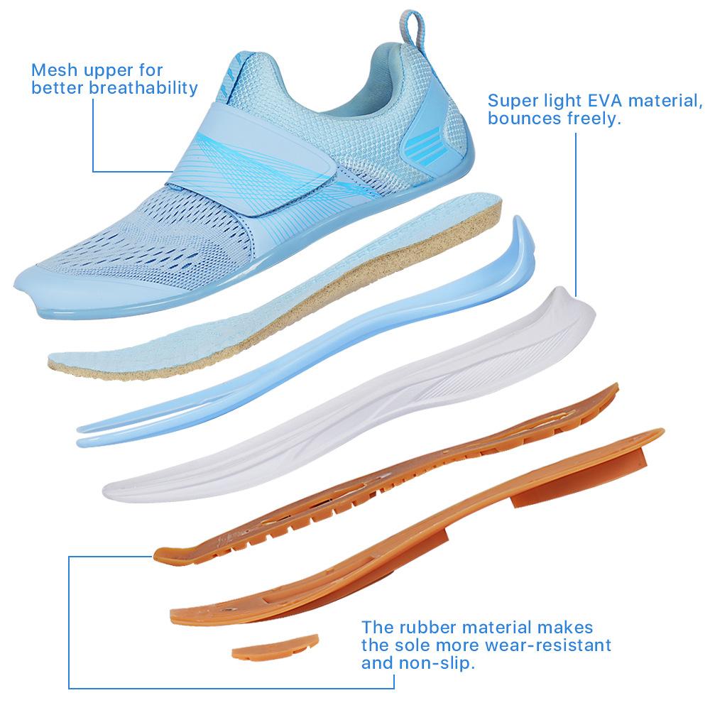 Damen Hallenfitness dynamische Radschuhe Hartsohle Gummisohle Radschuhe SPD MTB Sneaker Mountainbike Schuhe