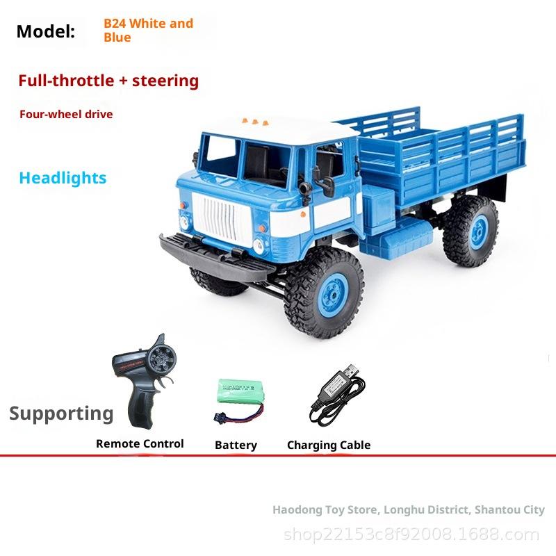 B-36 Ural Command Army Card Model RC Remote Control Vehicle 6WD Off-Road Modified Toy Climbing Car