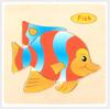 1pc 14.7cm/5.79in Wooden 3D Puzzles Jigsaw Game Cartoon Animal Pattern Kids Montessori Early Educational Toys for Children