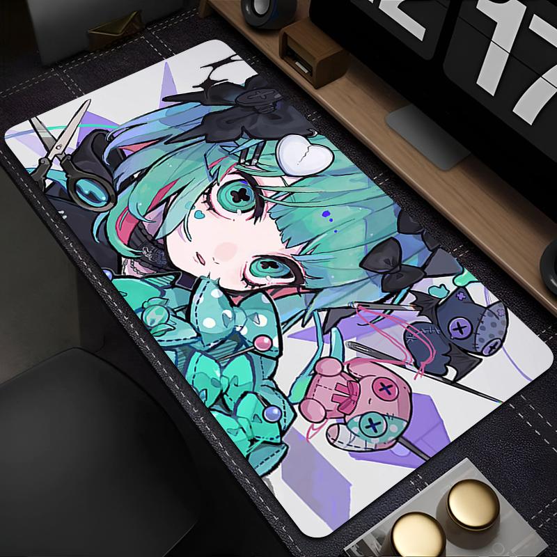 Design Mouse Pad Non Slip Student Dormitory Dining Table Mat Laptop Cute Office PC Study Keyboard Pad Anime Kawaii Girl Mousepad