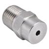 2pcs Atomizing Nozzle 304 Stainless Steel Durable Wearable Wide Coverage Area Compact Practical Misting Parts Supplies3.0mm