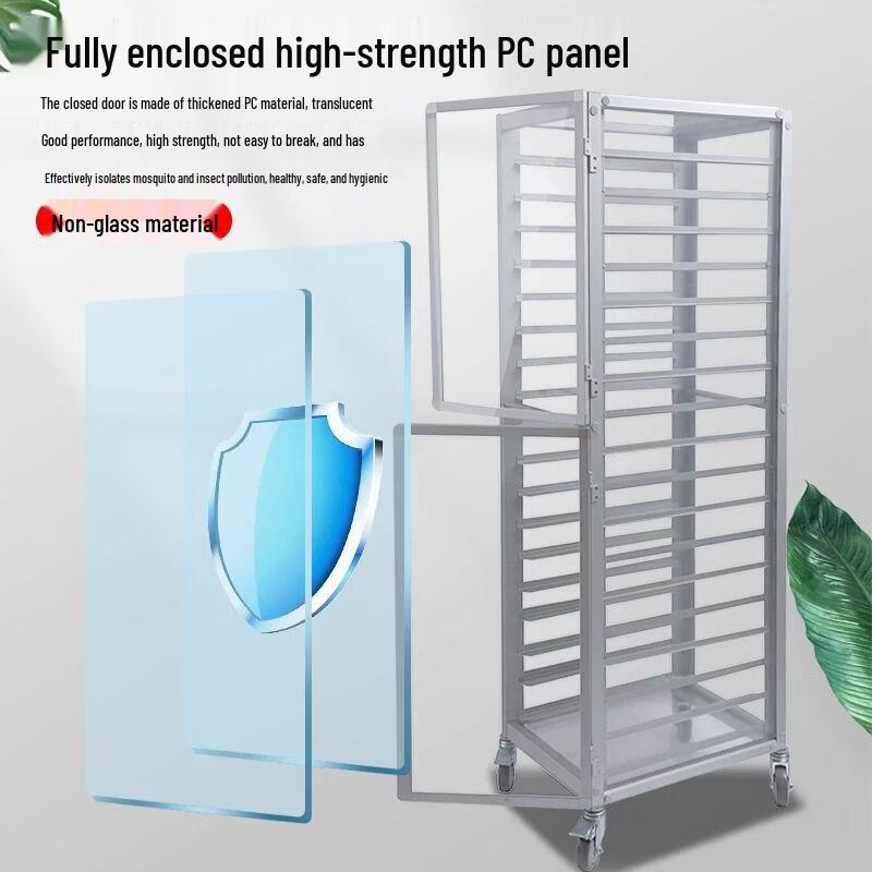 Commercial Aluminum Baking Tray Rack Trolley