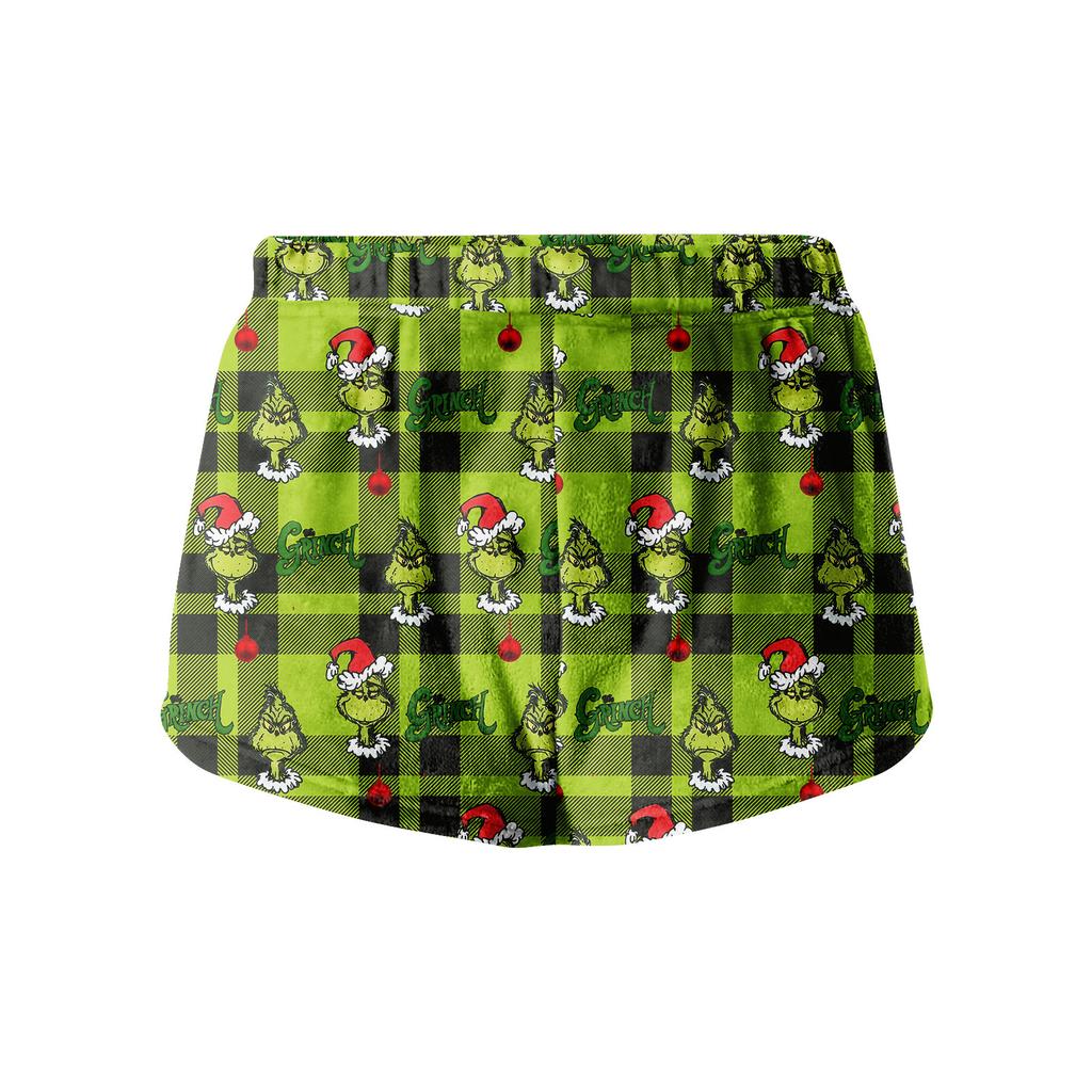 Women's Soft Stretch Flannel Short Side Pocket Drawstring Casual Pajama Pants Soft Pajama Pants