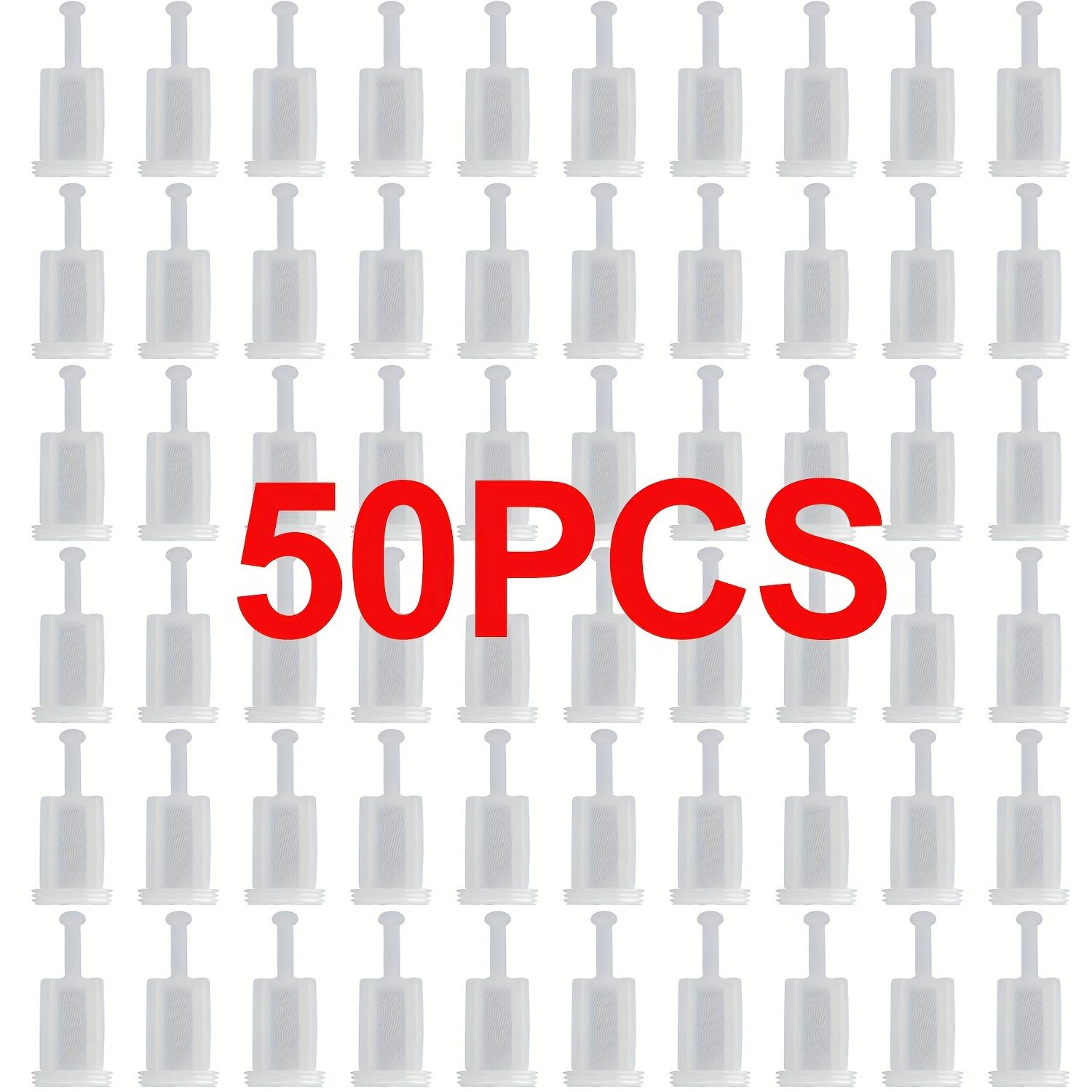 

Фильтр для краски с гравитационным распылением, одноразовый фильтр для краски с гравитационной подачей, мелкая сетка, универсальный размер, подходит для большинства дозаторов 50PCS