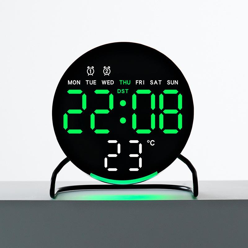 Digital LED Clock 2813: Multifunctional Desktop Timer with Alarm and Night Light