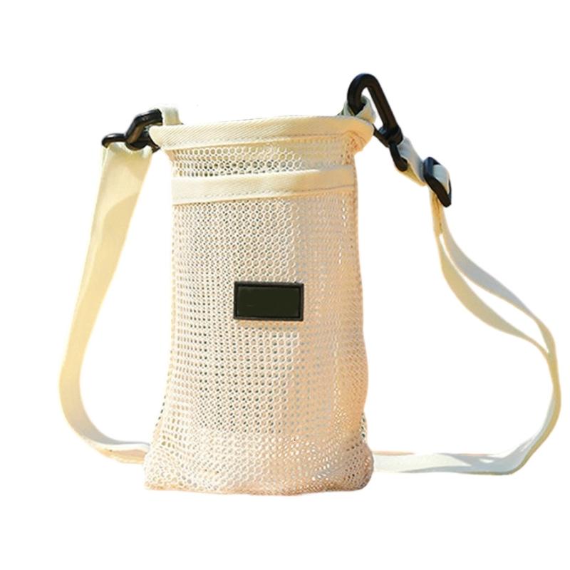 Camping Meshes Cup Holder Portable Sport Water Bottle Cover Light Weight Hiking Water Bottle Carriers Easy to Carry