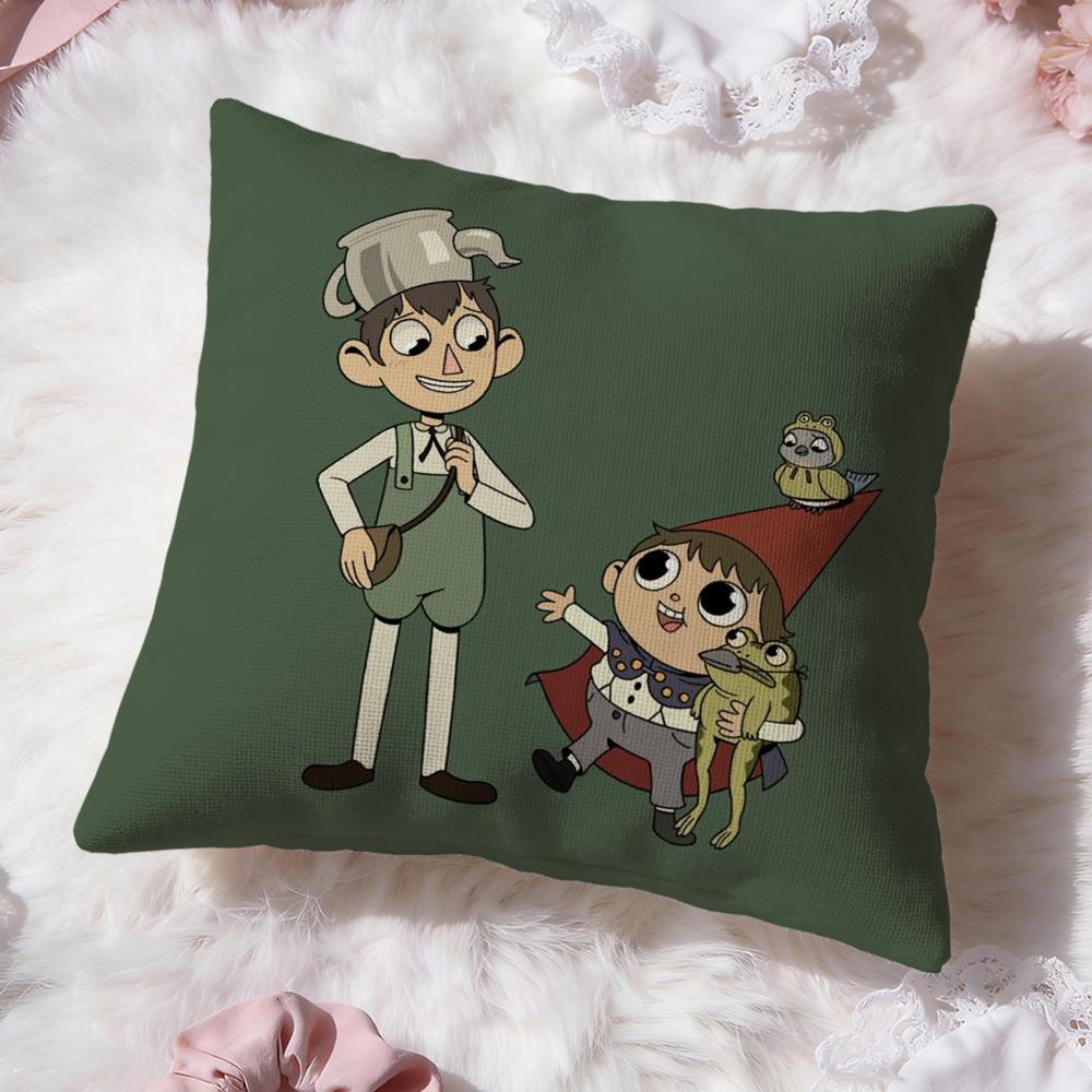 anime Over The Garden Wall Cushion Cover Premium Comfort Reversible Pillow Cove -Two in One Design for Any Room & Car Interior
