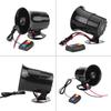 12V 30W Car Motorcycle Alarm Warning Siren Horn 3 Sound Loud Speaker