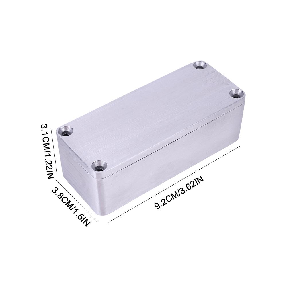 1590A Style Pedal Enclosure with Screws Guitar Effect Pedal Enclosure Aluminum Stomp Box Enclosure Musical Instrument Kit