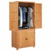 Storage Furniture Set with Storage and Doors Brown Wood Based Material