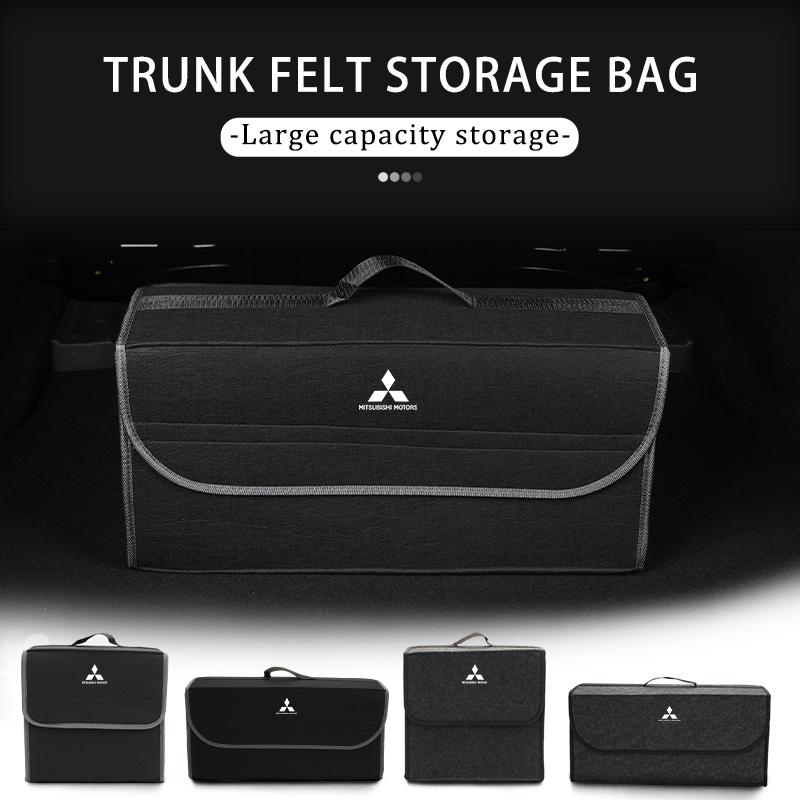 Car Trunk Large Capacity Storage Bag Folding Tidying Tool Box For Mitsubishi Lancer ASX Pajero Mirage Attrage Xpander Outlander