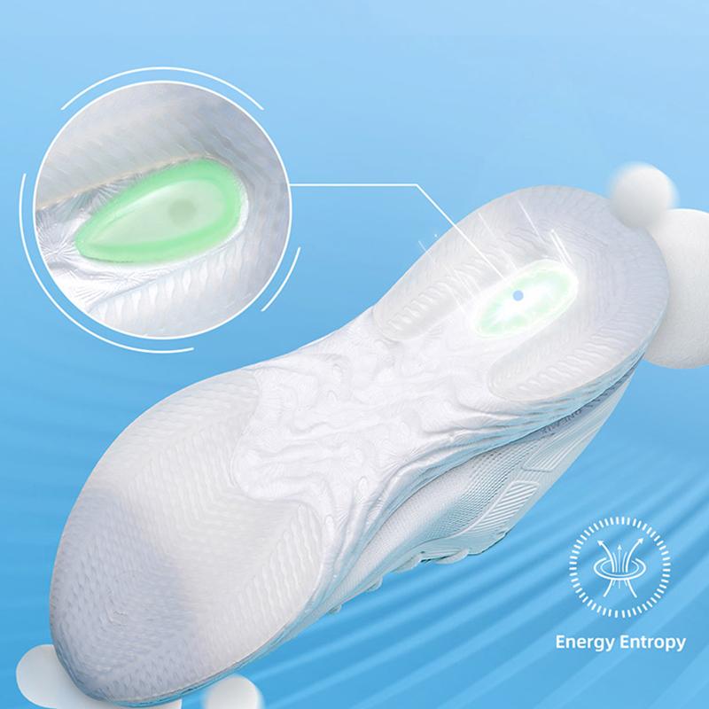 onemix Energická běžecká obuv pro muže Protiskluzové tenisky Prodyšná síťovina Venkovní měkké tenisky Sportovní obuv Absorpce otřesů Vycházkové tenisky