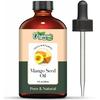Organic Zing Mango Seed (Mangifera Indica) Oil | Pure & Natural Carrier Oil for Skincare, Hair Care & Massage - 118ml