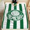 1Pc Palmeiras Print Flannel Blanket High Quality Warm Comfortable Cover for All Seasons Perfect for Gifts Home Decor