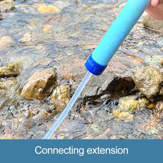 Personal Water Filter Straw Portable Water Purifying Device Outdoor Survival Camping Hiking Backpacking Emergency Water Filtration System