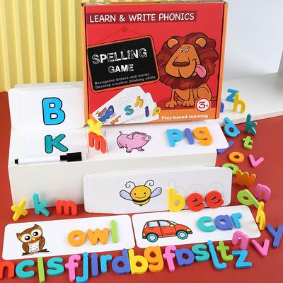 Kindergarten Digital Enlightenment Teaching Aids Addition and Subtraction Operations, Early Education Word Spelling Games, Cognitive Word Toys
