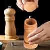 Wood Pepper Grinder Pepper Mill,Adjustable Coarseness 6/8/10 Inch Wooden Peppermill, Ceramic Grinding Mechanism Salt Mill