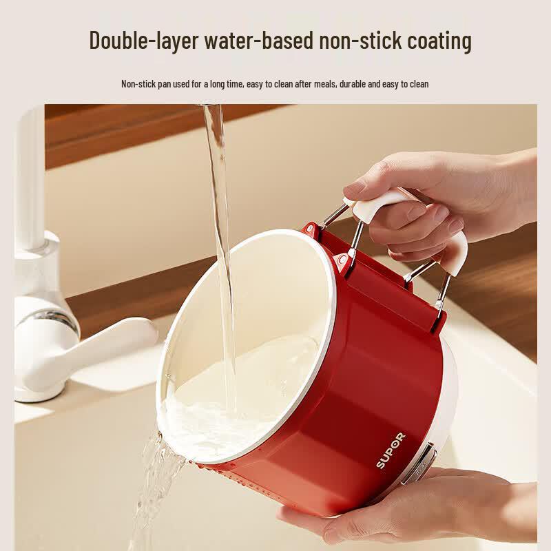SUPOR 1.6L Mini Multi-Purpose Electric Cooking Pot CN Plug (adapter Included)