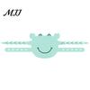 Impact Absorbing Pad Silicone Door Latch Silencer, 5-Position Adjustable Lock Buffer Cover, Cartoon Flexible Guard Crab Soft Slam Stopper for Bedroom