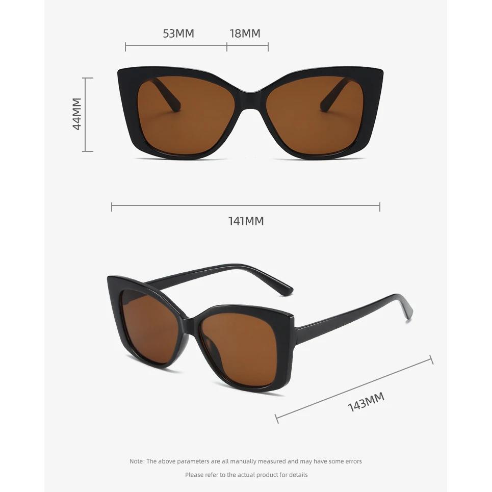 Vintage Cat Eye Sunglasses Women Luxury Punk Sexy Big Frame Pink Shades UV400 Designer Brand