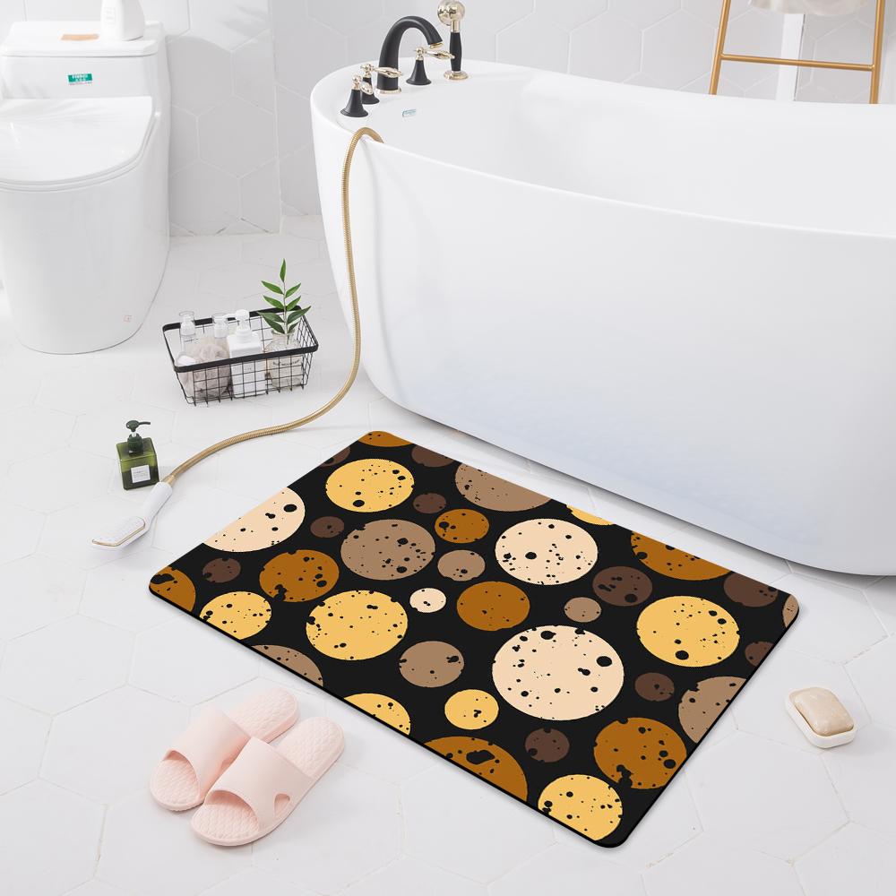 Bathroom Non-slip Absorbent Mat Toilet Shower Room Carpet Bedroom Corridor Door Mat Kitchen Floor Carpet