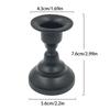 Vintage Metal Candlestick Candle Holders Pillar Iron Art Candlestick For Wedding Party Decor Mini Retro Candle Stick Stand