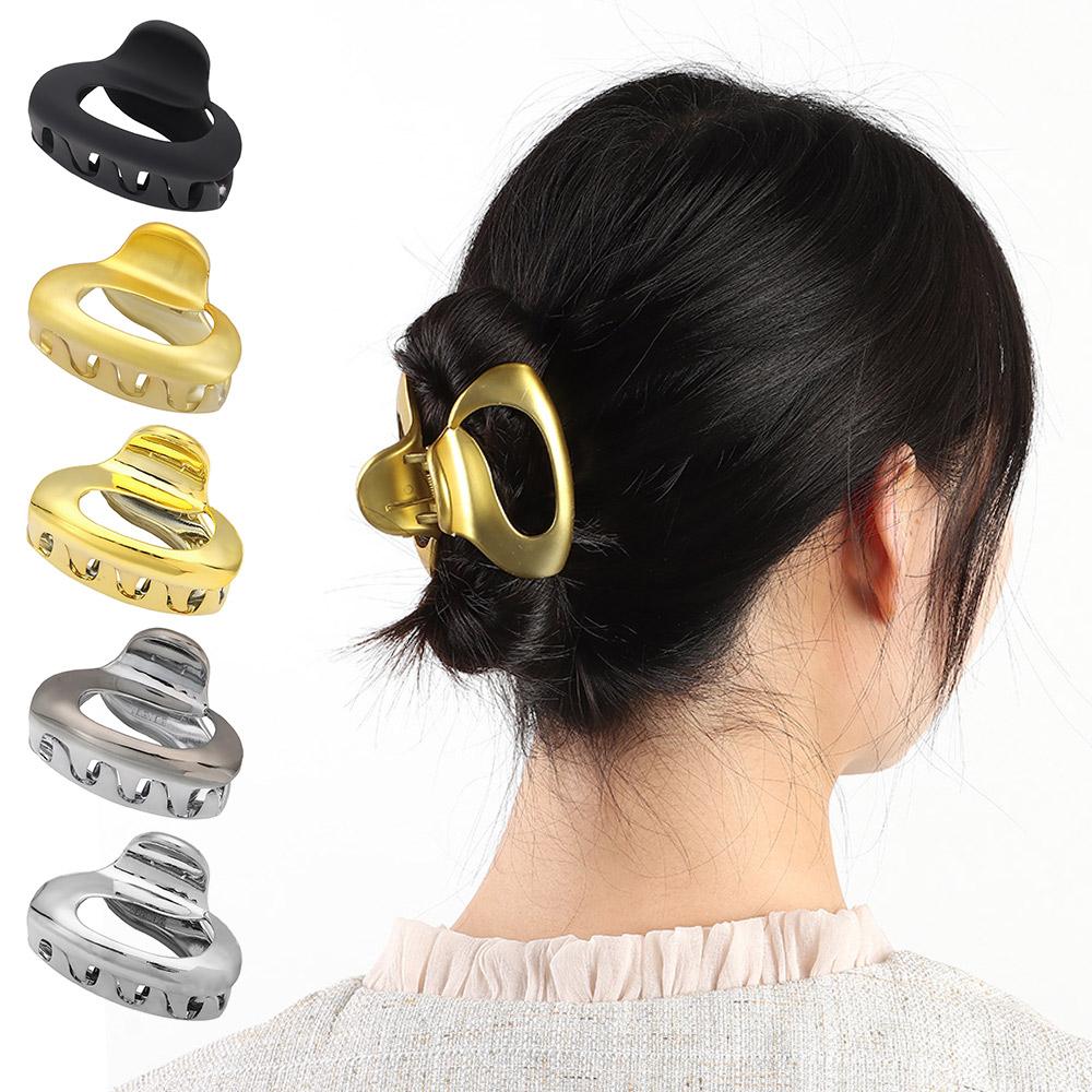 Reusable Small Hair Clip Cutout New Hair Grab Elegant Hair Claw Women