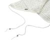 Knit Hair Scarf Ivory OZ62FA220I
