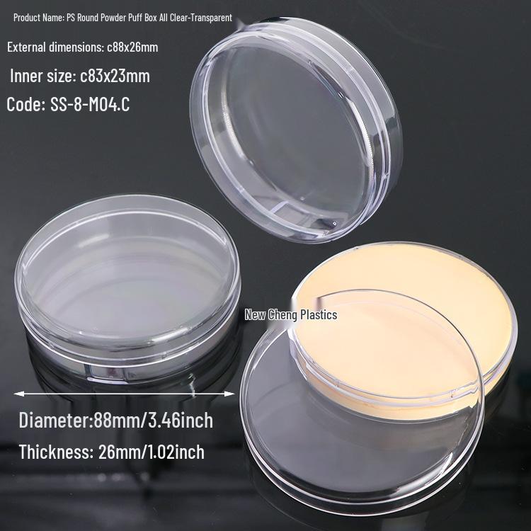 Makeup Cotton Swab Storage Box: Single/Double Compartment, Plastic PP Box for Lipstick and Remover Wipes