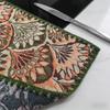 12x18 Inch Washable Cotton Linen Non-Slip Dining Mats Reusable Easy Clean Home Kitchen Party Decor Placemats