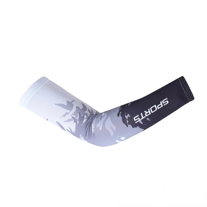 New Ice Silk Sleeve Sunscreen Cuff UV Sun Protection Arm Sleeves  Anti-Slip Men Women Long Gloves Outdoor Cool Sport Cycling