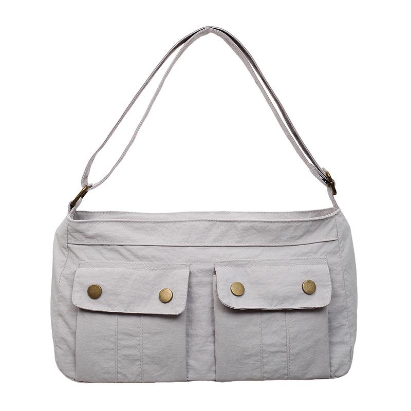 Commuter bag women's large-capacity casual women's bag shoulder bag versatile literary and retro messenger bag