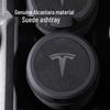 Tesla Model Y/3 Car Ashtray with Lid - Red Interior Decoration